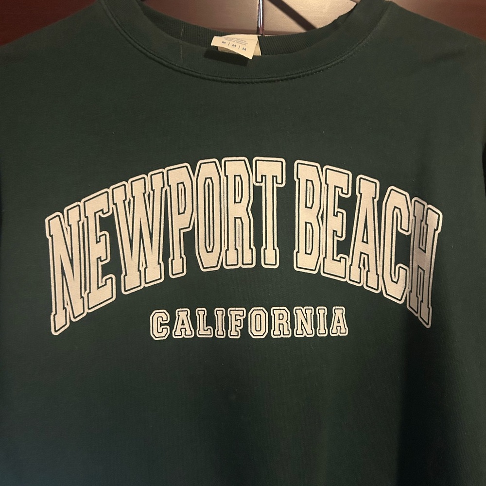 newport beach crewneck